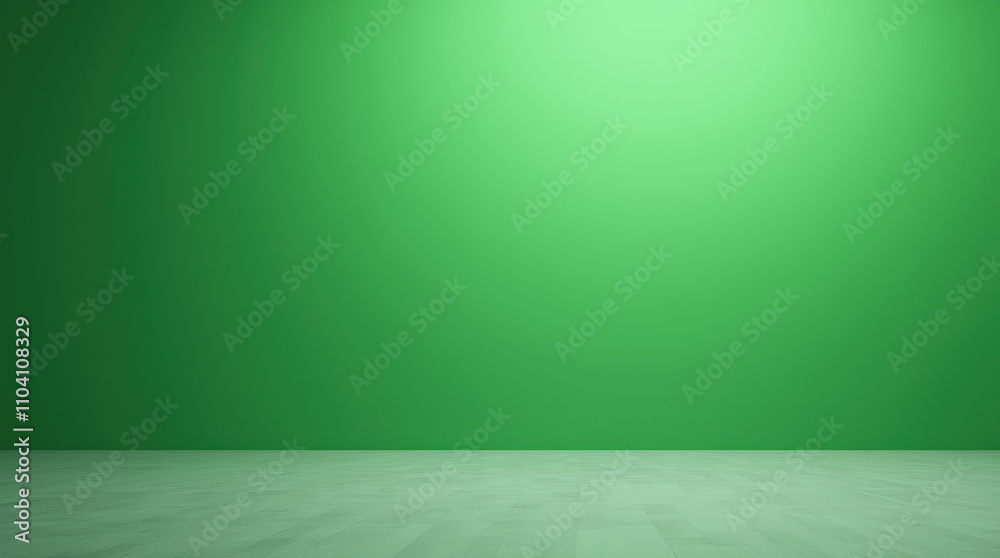 Minimalist Green Background for Product Presentation, High-Definition Abstract Backdrops with Floor and Wall Setup Minimalist Green Background for Product Presentation, High-Definition Abstract Backdrops with Floor and Wall Setup