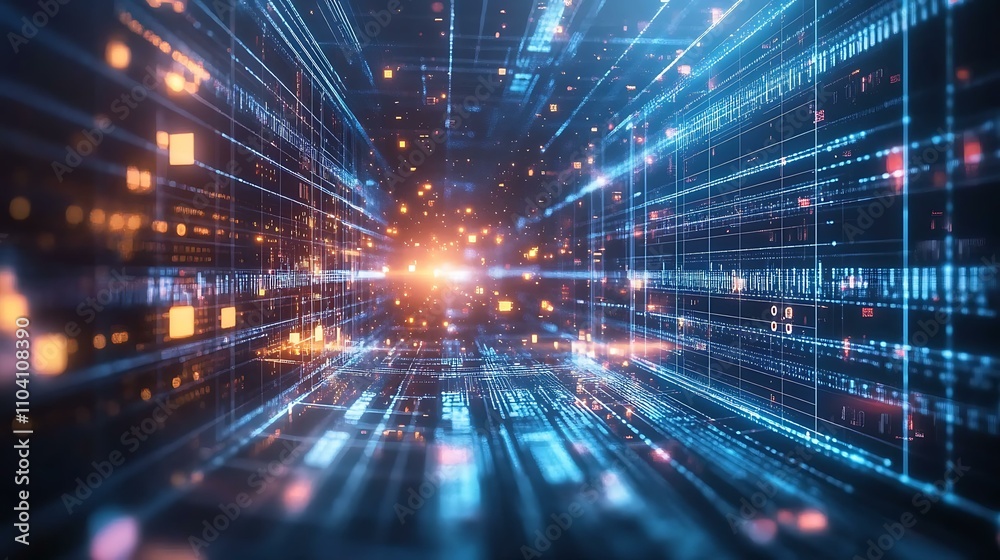 Virtual background with connected lines and data points, symbolizing artificial intelligence and digital technology Virtual background with connected lines and data points, symbolizing artificial intelligence and digital technology