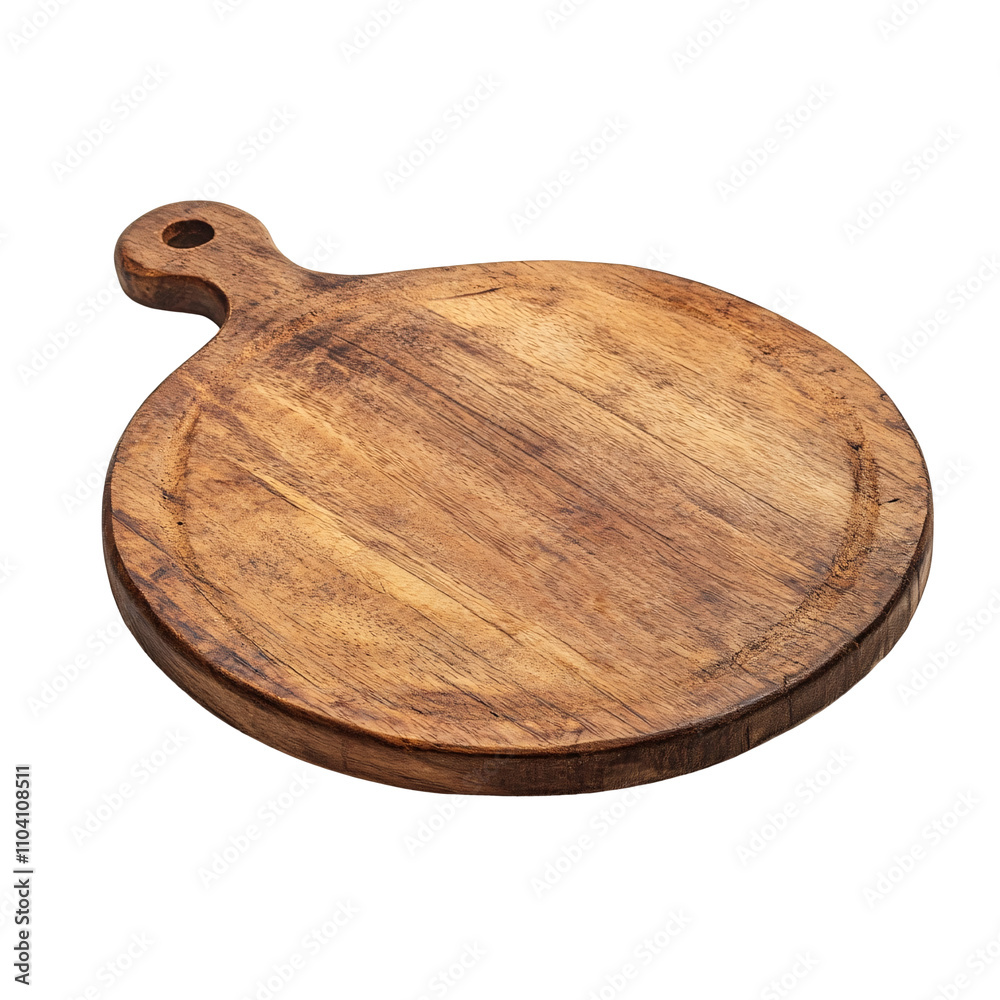 Indian wooden chapati board (chakla) on a white background Indian wooden chapati board (chakla) on a white background