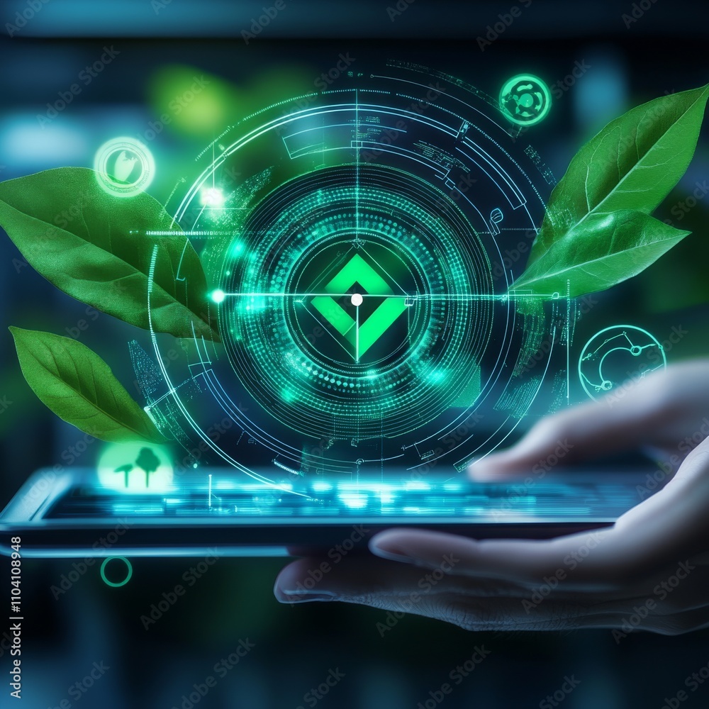 Concept of green technology. crystal globe on circuit board technology innovations. Environment Green Technology Computer Chip.Green Computing and Technology, CSR, and IT ethics, Ai. Concept of green technology. crystal globe on circuit board technology innovations. Environment Green Technology Computer Chip.Green Computing and Technology, CSR, and IT ethics, Ai.