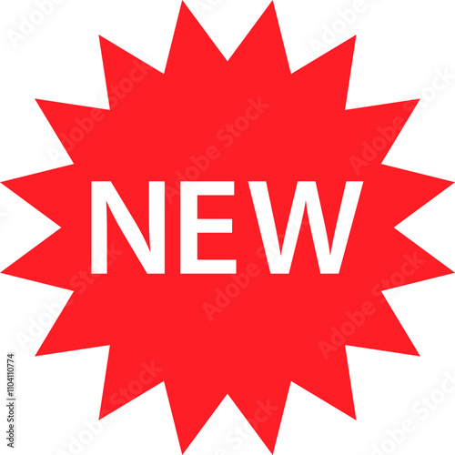 Stickers for New Arrival shop product tags, new labels or sale badges and banners vector sticker icons templates.