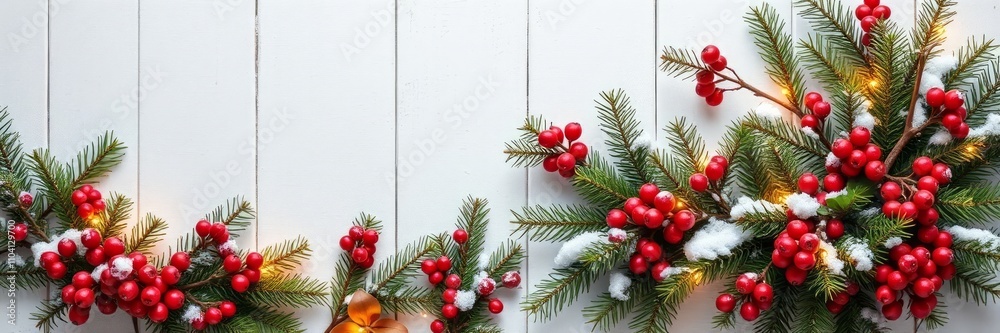 Christmas white wooden background provides a versatile backdrop for your text or graphics. Use this image to create stunning Christmas cards, invitations, social media posts, or any other festive.