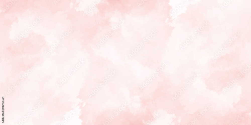 Obraz premium Abstract colorful background with bokeh, Delicate sepia background with paint stains watercolor texture, subtle watercolor pink yellow blue gradient illustration. 