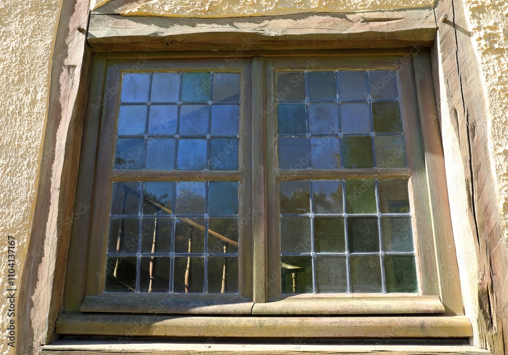 Old window in Trianon, Versailles, France. Old window in Trianon, Versailles, France.