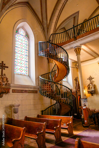 Loretto Chapel Staircase Santa Fe