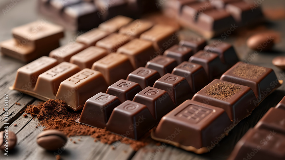 Assorted Chocolate Bars and Cocoa Delights Assorted Chocolate Bars and Cocoa Delights