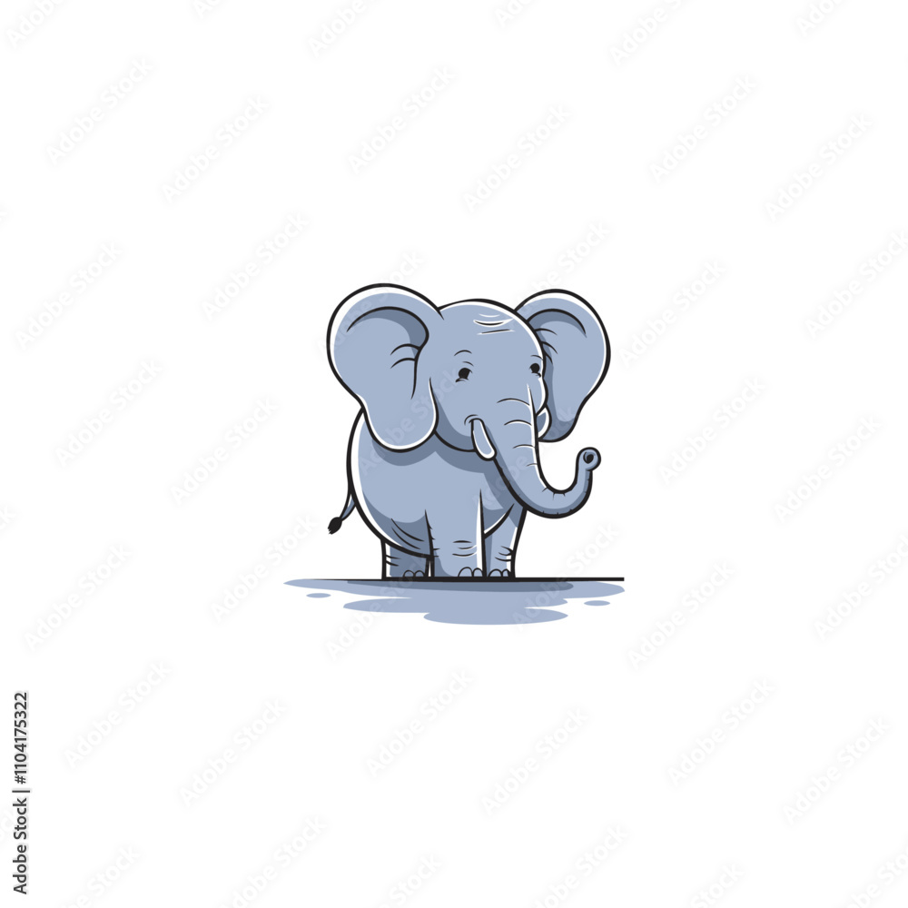 Illustration of Elephant cartoon vector, Happy cute elephant cartoon illustration, a drawing of an elephant, Cute elephant sticker vector illustration, cute baby elephant stickers Illustration of Elephant cartoon vector, Happy cute elephant cartoon illustration, a drawing of an elephant, Cute elephant sticker vector illustration, cute baby elephant stickers