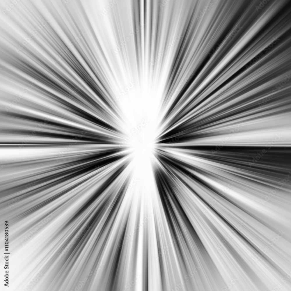 Black and white zoom motion effect. Abstract background. Black and white zoom motion effect. Abstract background.