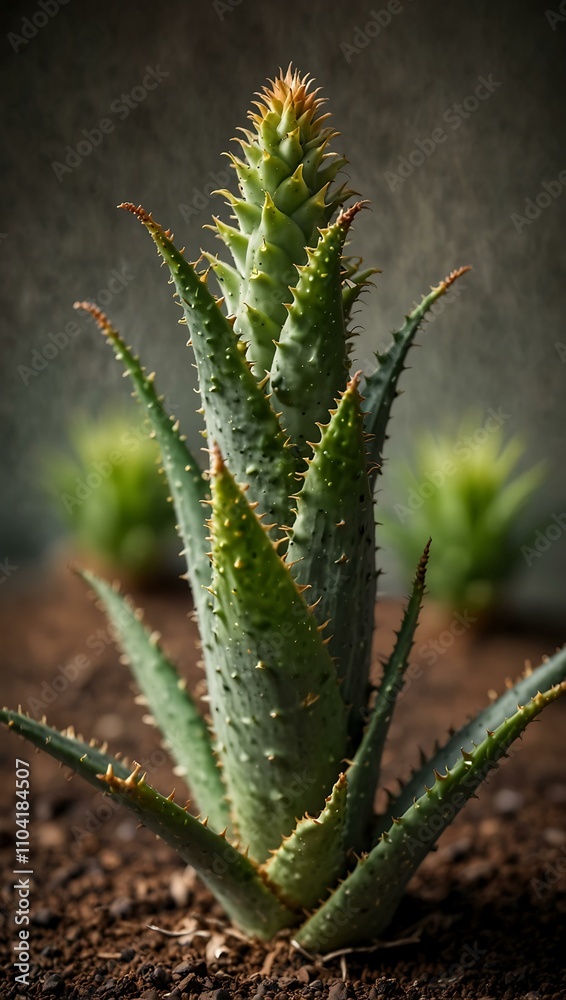 Fototapeta premium Aloe plant.