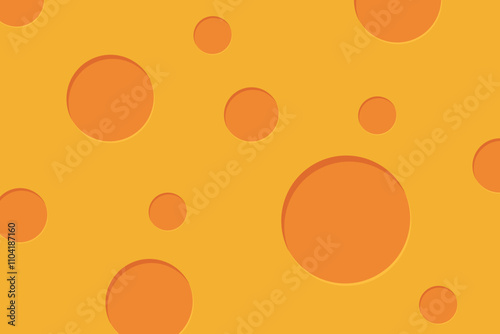 Minimalistic graphic background in the form of cheese