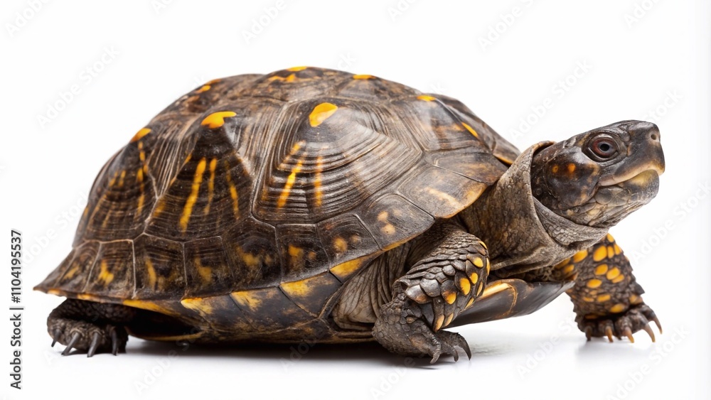 Fototapeta premium turtle isolated on white background