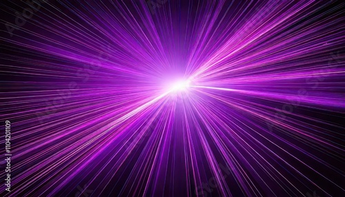 Royal purple background with light trails and subtle glows for a modern, vibrant effect