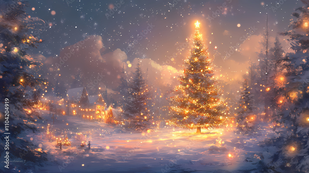 christmas holiday tree