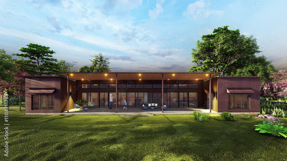 Exterior rendering Exterior rendering