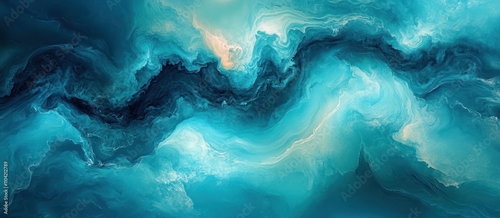 Abstract swirling patterns in shades of blue and turquoise, evoking a sense of calm. Abstract swirling patterns in shades of blue and turquoise, evoking a sense of calm.
