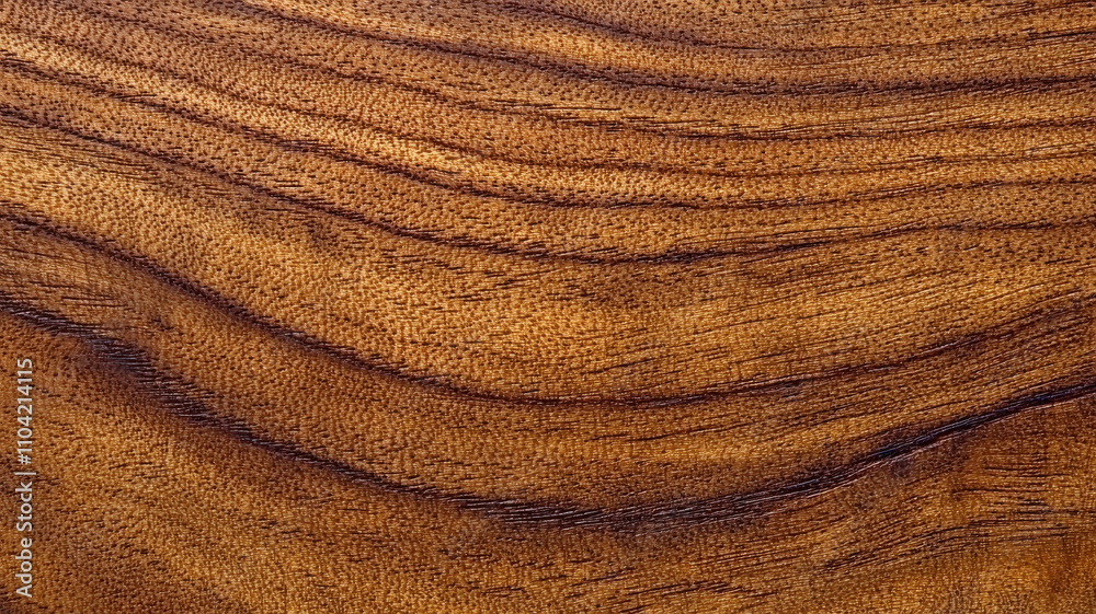 Fototapeta premium Natural teak wood grain with rich textures and warm tones, showcasing beauty of nature. Ideal for design projects and backgrounds