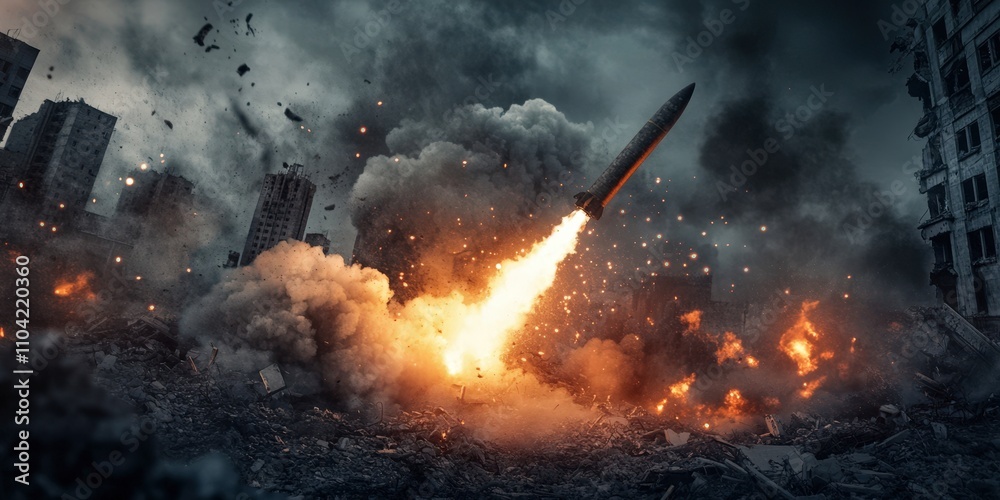 Missile Launch Devastation: Warzone Destruction