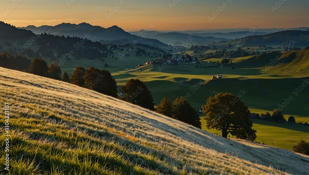 Fototapeta premium Appenzell landscape.