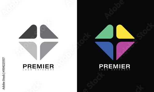 Abstract Logo Brand Symbol Vector Business Template