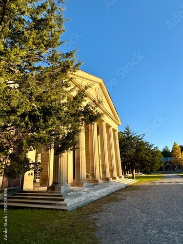 View of building at Saratoga Spa State Patk
 photo