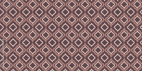 Geometric Vintage Pattern with Warm Tones