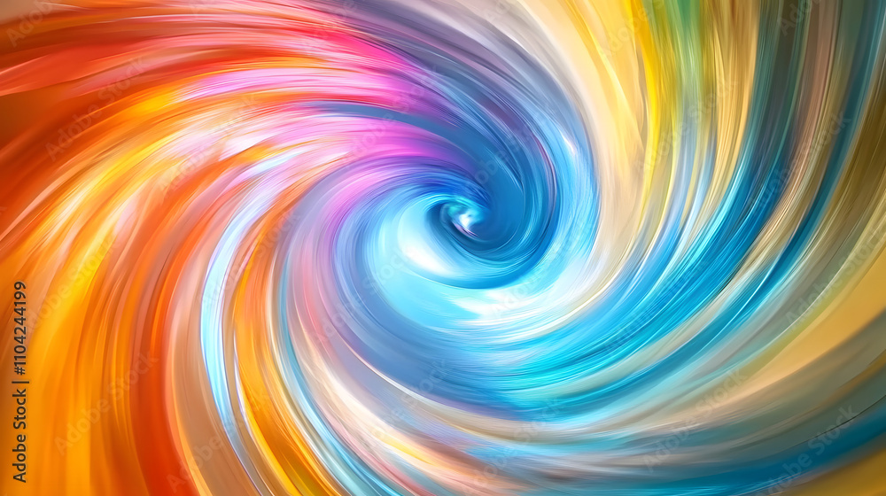 Colorful abstract swirl with vibrant hues and dynamic motion. Colorful abstract swirl with vibrant hues and dynamic motion.