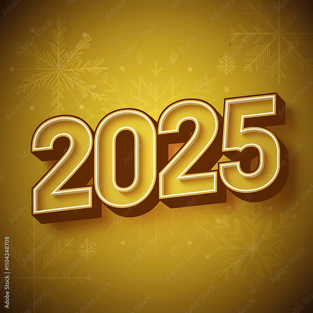 2025 Happy New Year. Trendy new year 2025 design template. 2025 Happy New Year. Trendy new year 2025 design template.