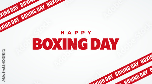 Boxing Day Modern Creative Sale banner 