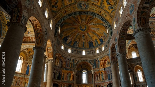 Basilica of San Vitale in Ravenna, Italy.