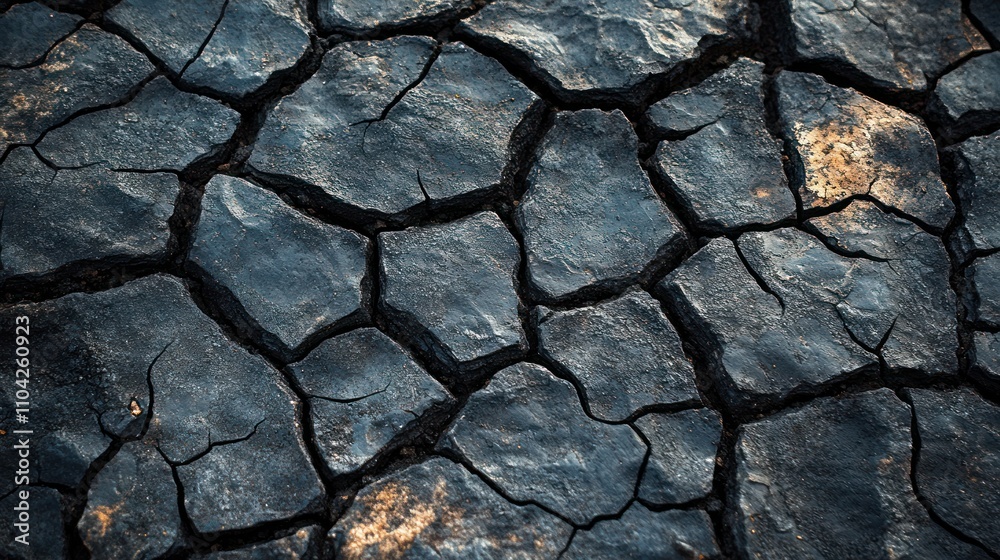 Dark cracked earth texture background. Dark cracked earth texture background.