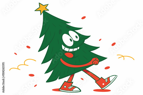 Funny Christmas Car Vroom the Reindeer Tree Hilarious Holiday Ride