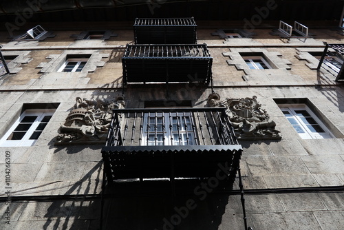 Antiguo palacio en Mutriku, Gipuzkoa photo