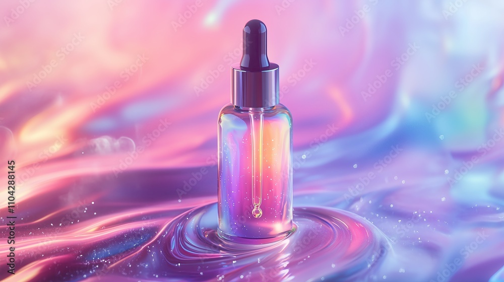 Hair, Peptide Serum illustration Hair, Peptide Serum illustration