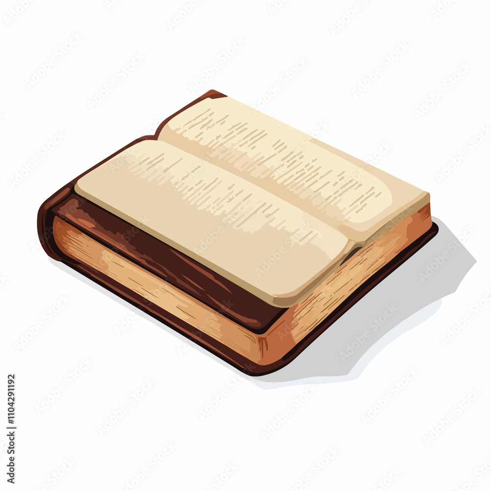 Holy Bible Book Vector Illustration on White Background Holy Bible Book Vector Illustration on White Background