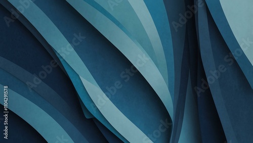 Wallpaper Mural Blue abstract background with trendy layers. Torontodigital.ca