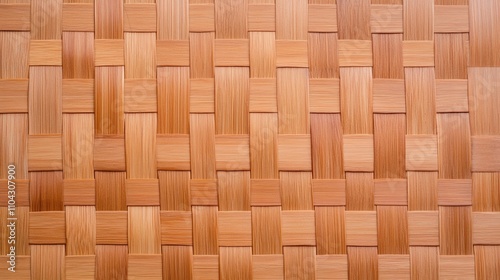 Woven Light Wood Texture with Intricate Basketweave Pattern – Seamless Wooden Surface for Walls, Flooring, and Decorative Interiors

 photo