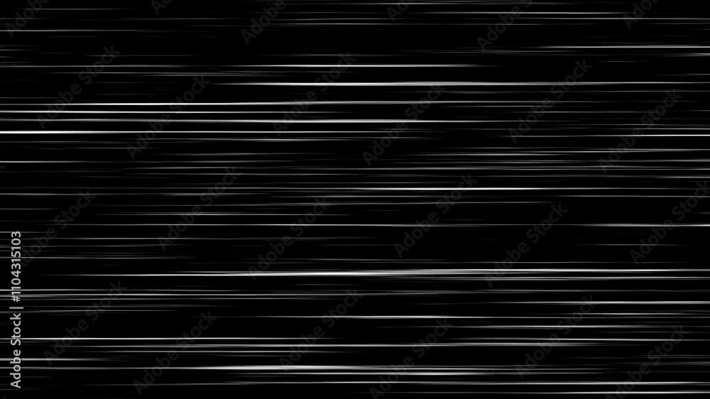 Speed horizontal lines Motion graphic design. 4k.