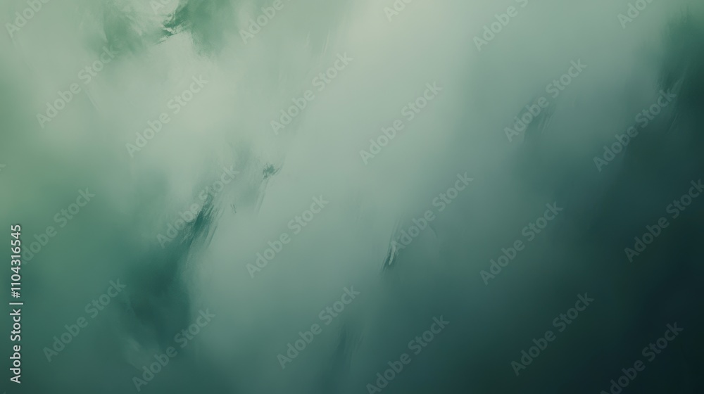 A calming, abstract background featuring layered misty textures in shades of deep green, soft gray, and teal. The gentle blending creates a serene, natural atmosphere resembling a foggy landscape. A calming, abstract background featuring layered misty textures in shades of deep green, soft gray, and teal. The gentle blending creates a serene, natural atmosphere resembling a foggy landscape.
