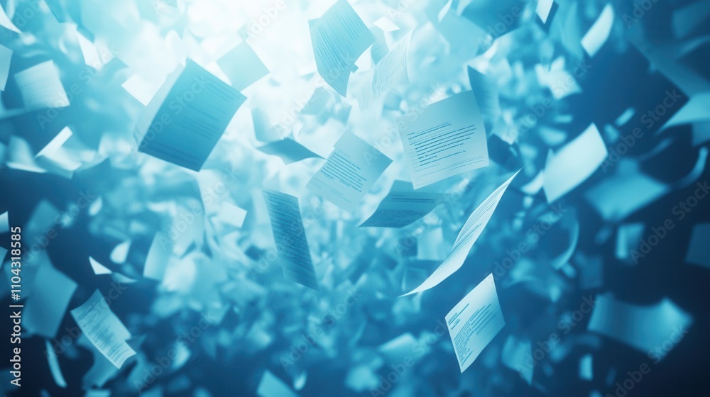 Stock in Document Analysis: The significance of Stock in document analysis is highlighted, with an image showing machine learning algorithms extracting data from unstructured documents Stock in Document Analysis: The significance of Stock in document analysis is highlighted, with an image showing machine learning algorithms extracting data from unstructured documents