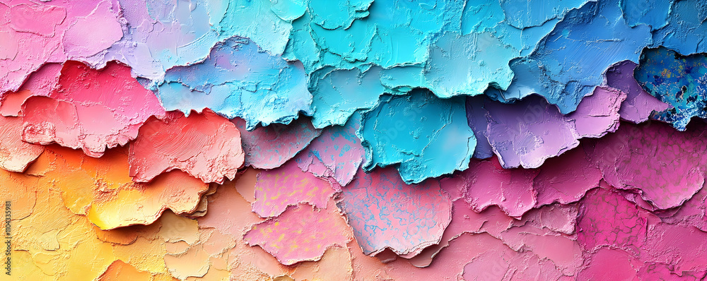 Abstract colorful textured background.