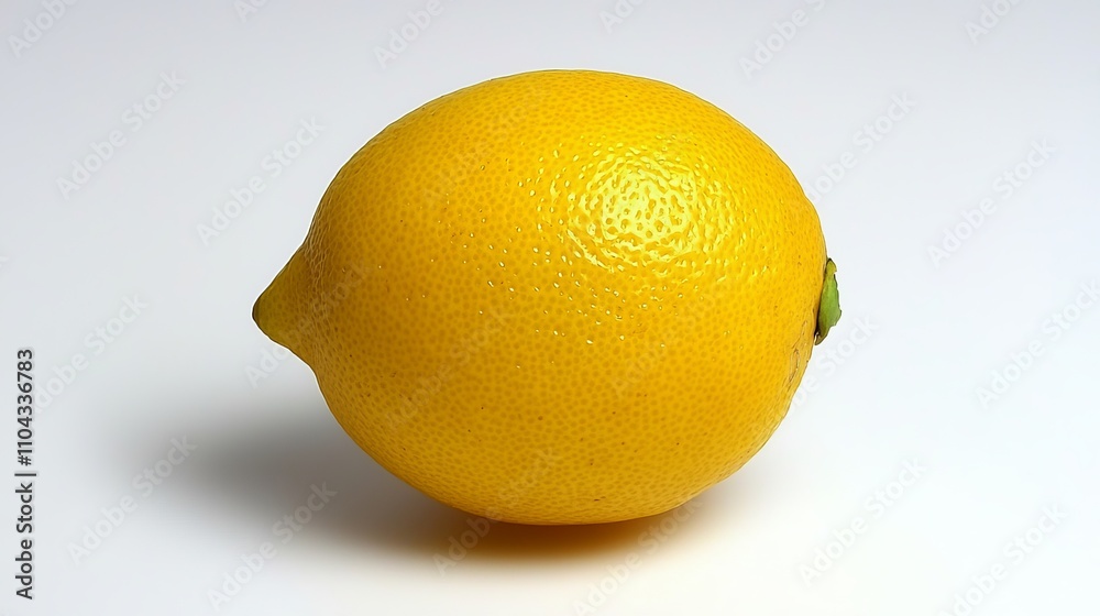 a bright yellow lemon sitting atop a white surface, its vibrant color standing out against the stark contrast of the background a bright yellow lemon sitting atop a white surface, its vibrant color standing out against the stark contrast of the background