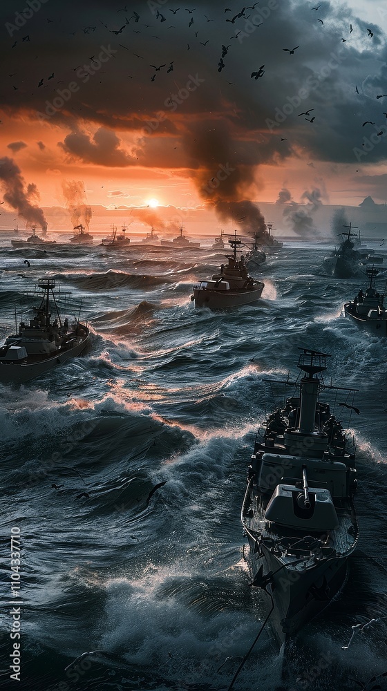 Obraz premium D-Day: Normandy Invasion