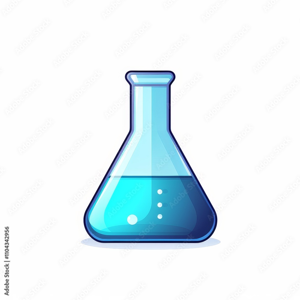 Minimalist Beaker Icon Minimalist Beaker Icon