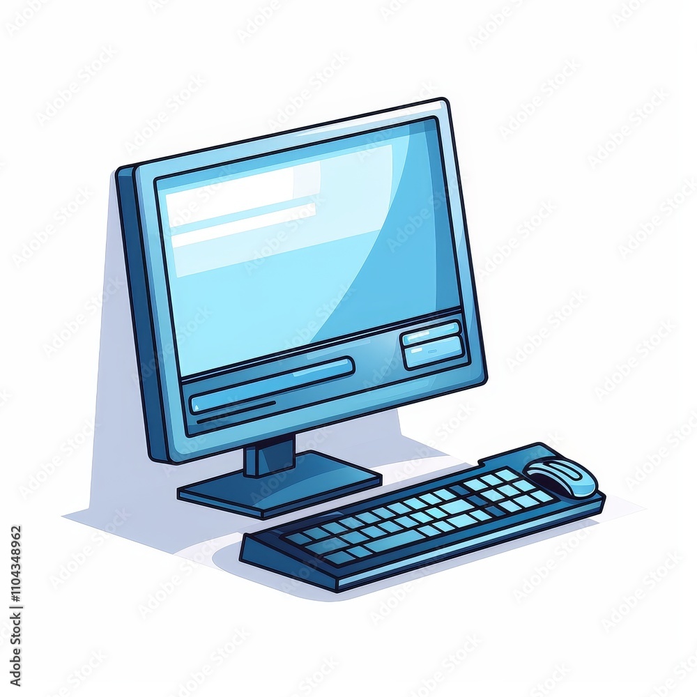 White Background Computer Icon White Background Computer Icon