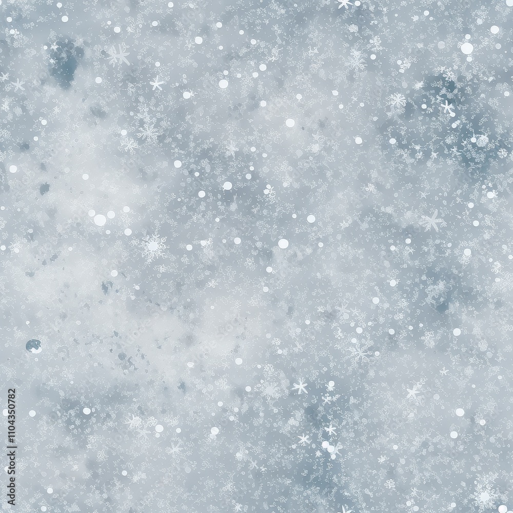 Obraz premium Snowy Texture in Winter Landscape