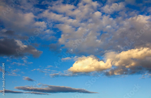 Fototapeta Naklejka Na Ścianę i Meble -  blue sky with clouds