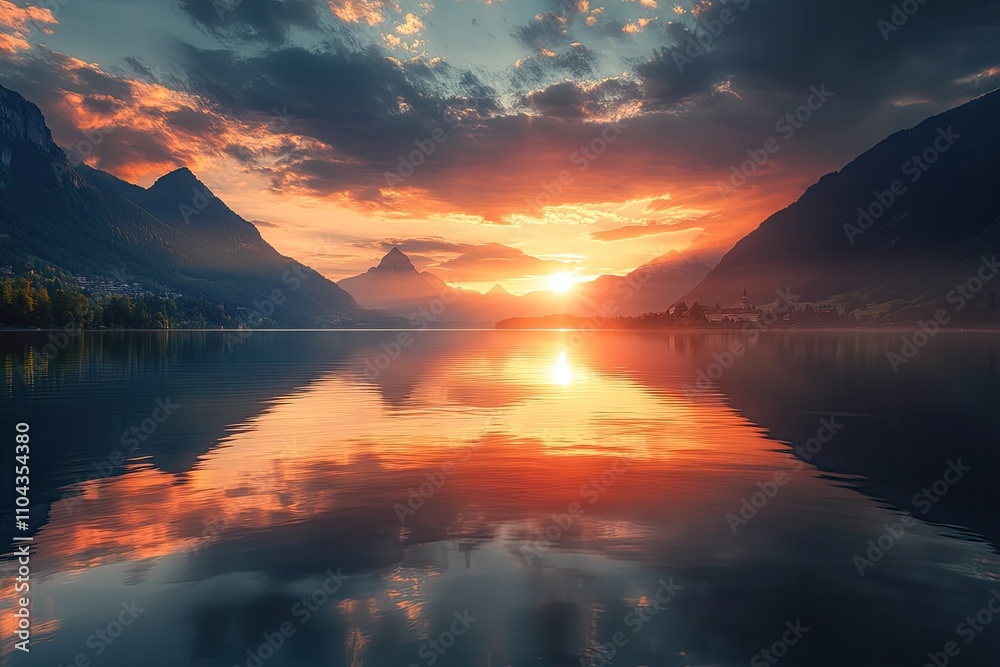 captivating summer wallpaper of a breathtaking sunset over a calm lake in the sky and reflection in water. skyline, scenery, natural, sunlight river, summer, silhouette, orange, early morning . captivating summer wallpaper of a breathtaking sunset over a calm lake in the sky and reflection in water. skyline, scenery, natural, sunlight river, summer, silhouette, orange, early morning .