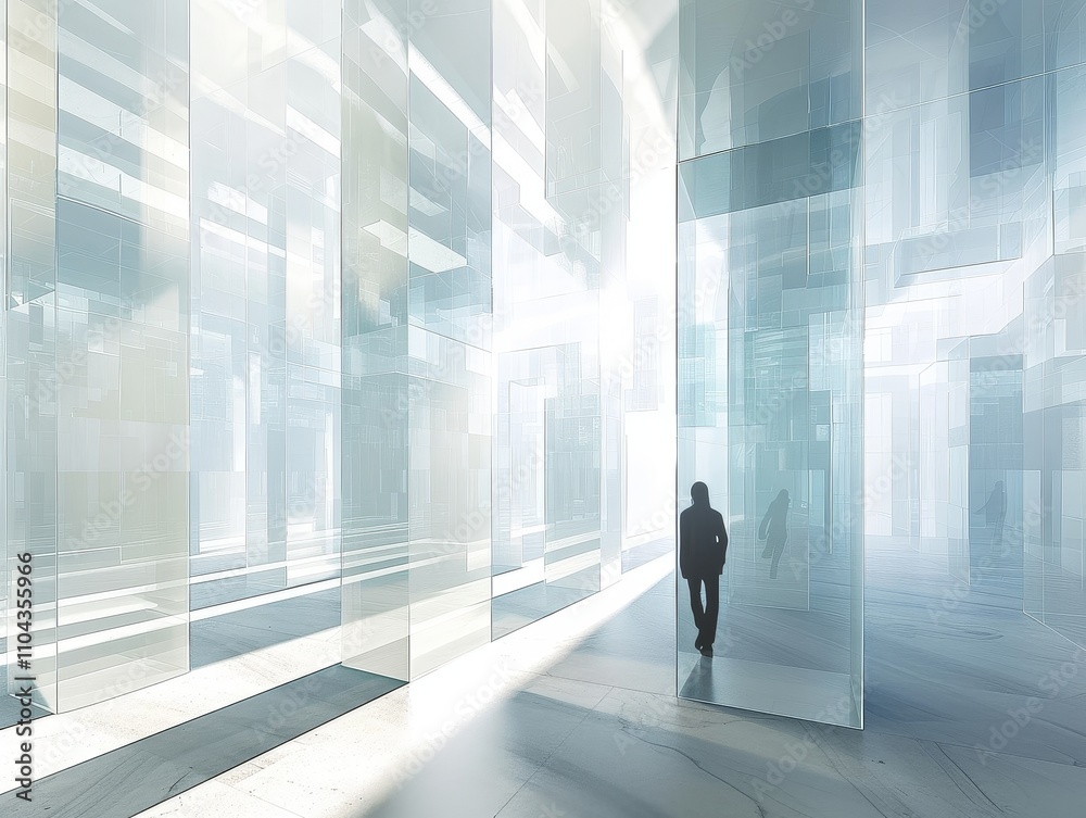Fototapeta premium Quantum Design: Buildings Inspired by Physics