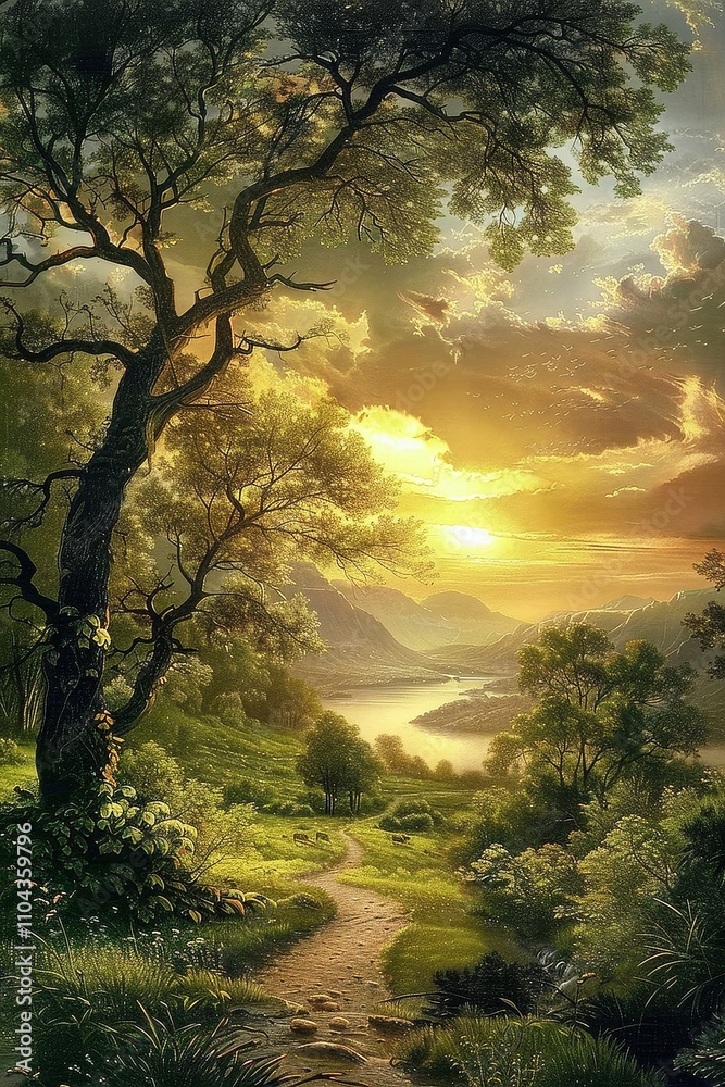 Romantic Landscape: Sublime Beauty in Nature Romantic Landscape: Sublime Beauty in Nature