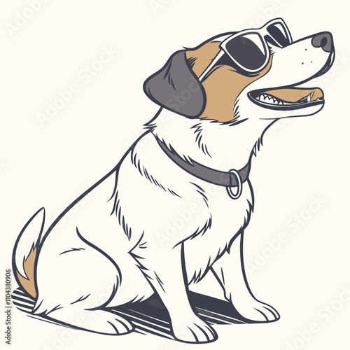 illustration of a dog